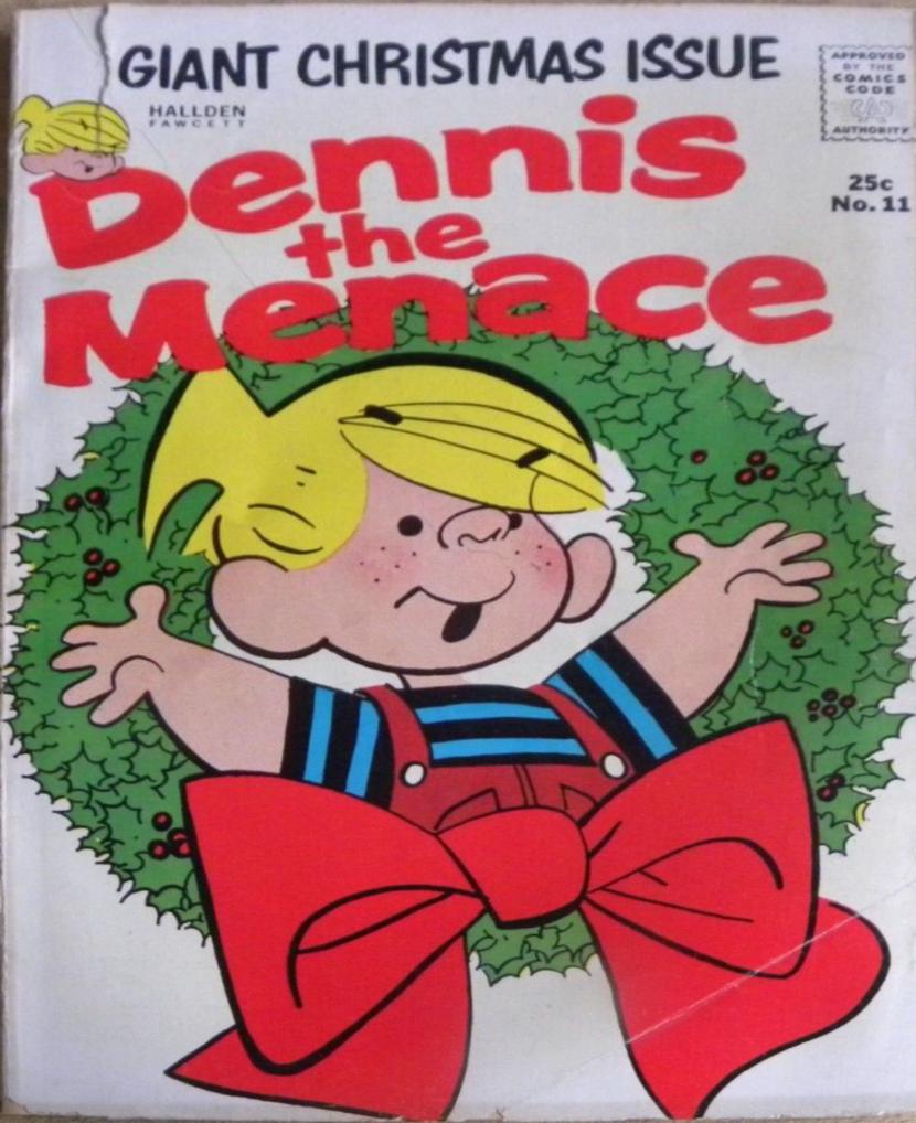 Dennis the Menace Giant Christmas Issue #11 (1962) Comic Books Dennis the Menace Giant