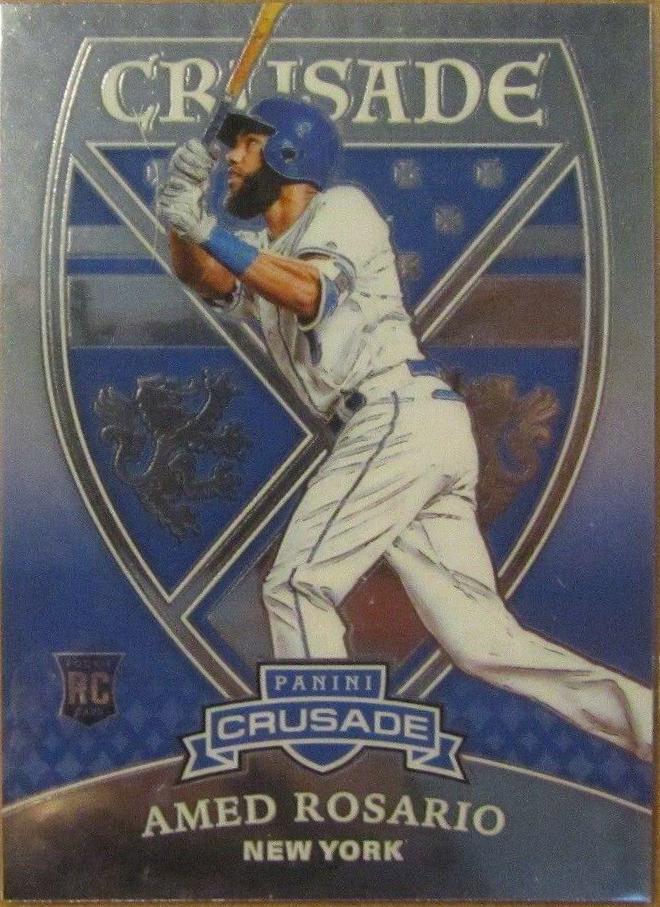 Amed Rosario #23 Baseball Cards 2018 Panini Chronicles Crusade