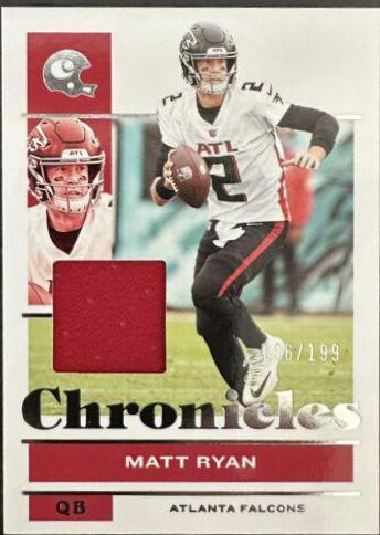 Matt Ryan [Jersey] #4 Football Cards 2021 Panini Chronicles