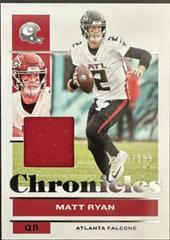 Matt Ryan [Jersey] #4 Football Cards 2021 Panini Chronicles Prices