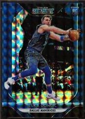 Luka Doncic [Blue] #68 Basketball Cards 2018 Panini Prizm Mosaic