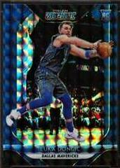 Luka Doncic [Blue] #68 Basketball Cards 2018 Panini Prizm Mosaic Prices