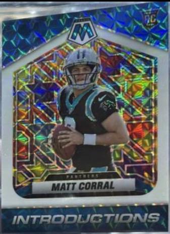 Matt Corral [White] #I-4 Football Cards 2022 Panini Mosaic Introductions