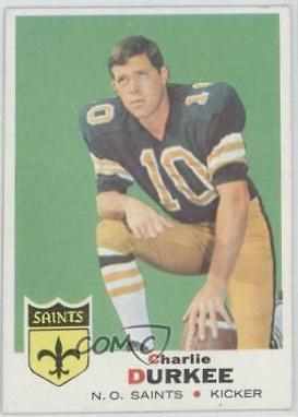 Charlie Durkee #257 Football Cards 1969 Topps