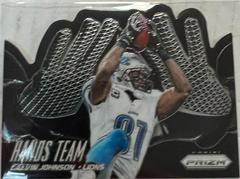 Calvin Johnson #HT14 Football Cards 2014 Panini Prizm Hands Team Prices