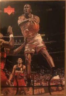 Michael Jordan #98 Basketball Cards 1998 Upper Deck Mjx