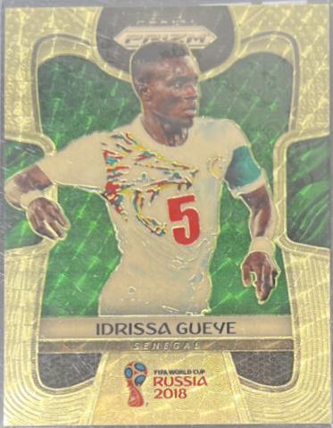 Idrissa Gueye [Gold Power] #276 Soccer Cards 2018 Panini Prizm World Cup