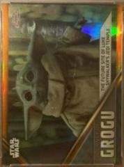 Grogu in Class [Orange Refractor] #JG-11 Star Wars 2023 Topps Chrome Journey of Grogu Prices