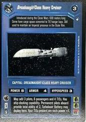 Dreadnaught-Class Heavy Cruiser Star Wars CCG Official Tournament Prices