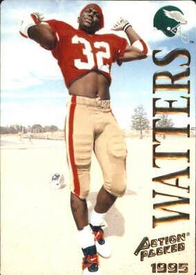 Ricky Watters #18 Football Cards 1995 Action Packed