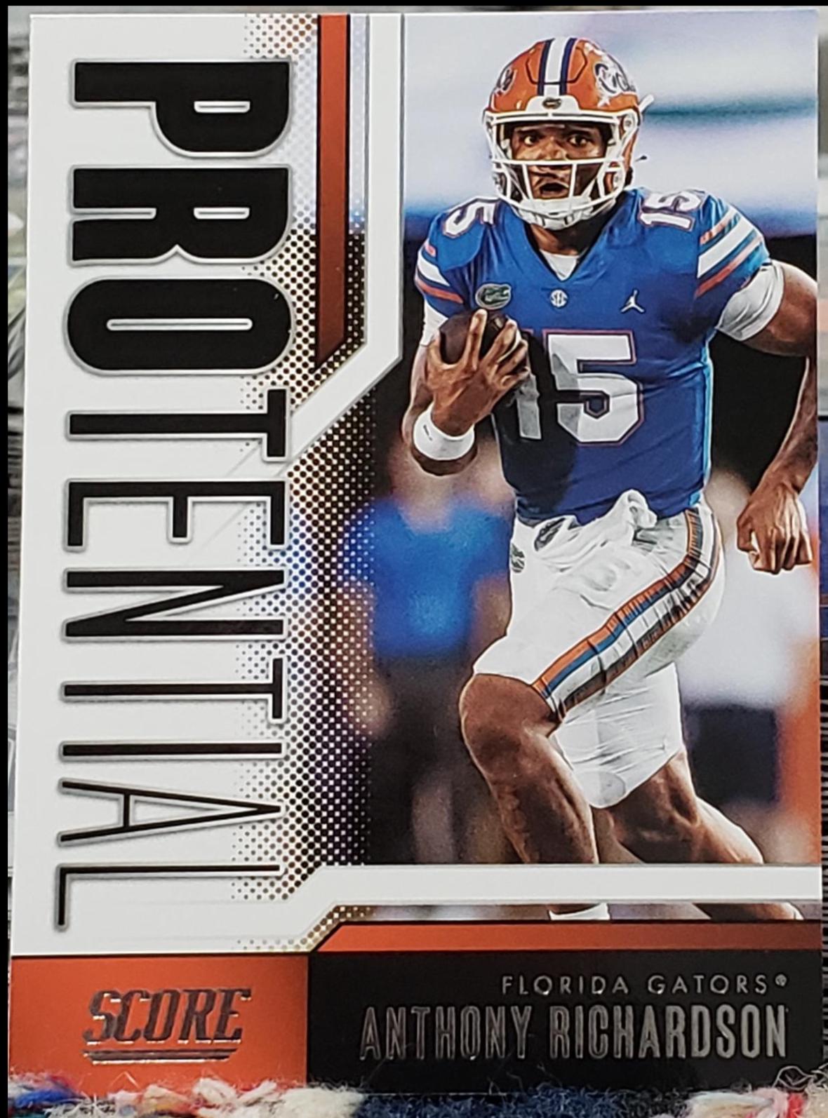 Anthony Richardson #4 Prices [Rookie] | 2023 Panini Score Protential ...