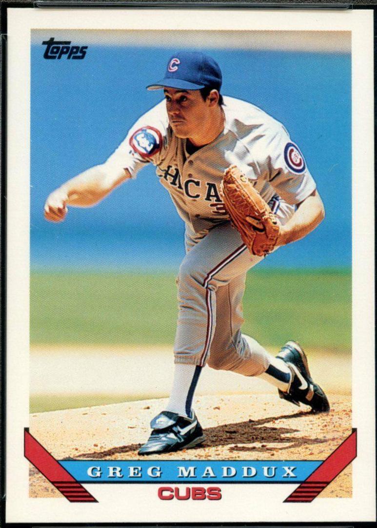 1993 TOPPS GREG Maddux #183 Cubs de Chicago EUR 1,13 - FR