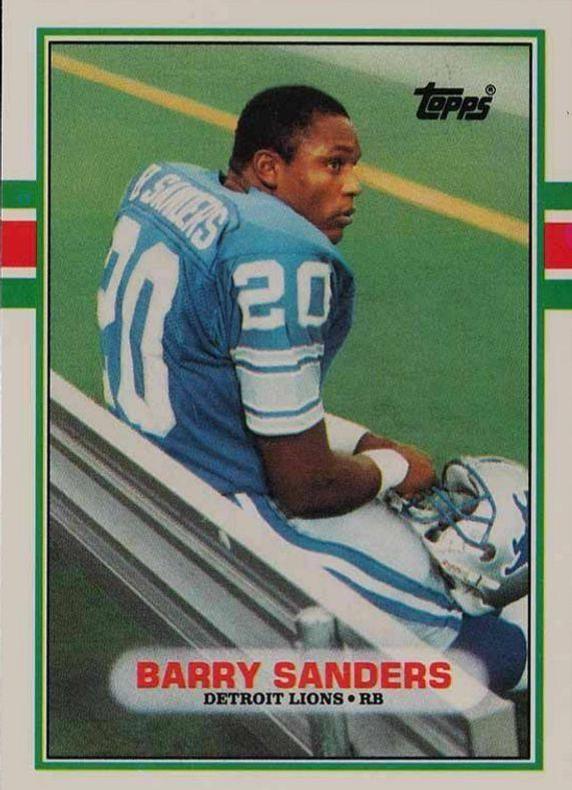 PRO GRADED GEM MINT 10 1989 Barry Sanders ROOKIE CARD Topps 83T OSU offers Detroit Lion