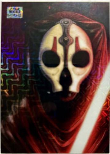 Darth Nihilus [Mojo Refractor] #AS-6 Star Wars 2024 Topps Chrome Galaxy Art of the Sith