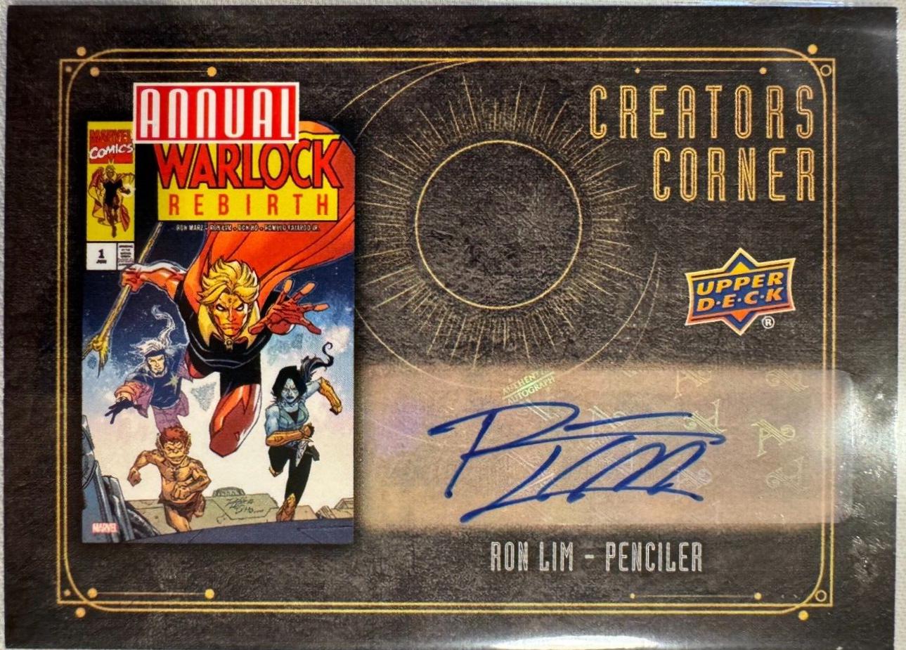 Ron Lim #CC5 Marvel 2023 Upper Deck Annual Creators Corner