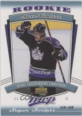 Anze Kopitar [Super Scripts] #306 Hockey Cards 2006 Upper Deck MVP