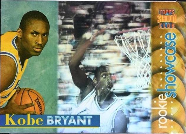 Kobe Bryant RS11 Prices Rookie 1996 Stadium Club Rookie Showcase Basketball Cards