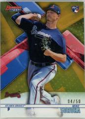 Mike Soroka [Gold Refractor] #40 Baseball Cards 2018 Bowman's Best Prices