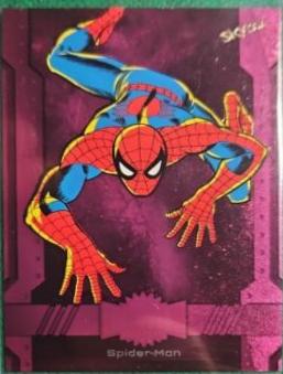 Spider-Man #114 2024 SkyBox Metal Universe Avengers