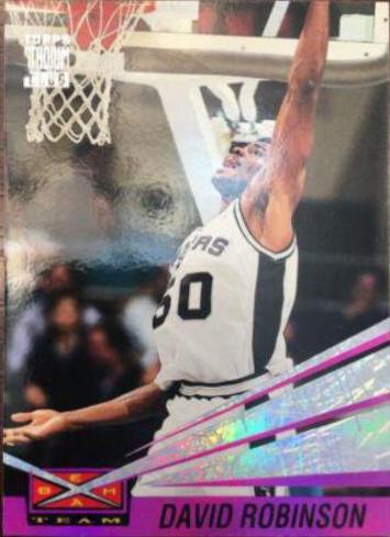 David Robinson #13 Basketball Cards 1993 Stadium Club Beam Team