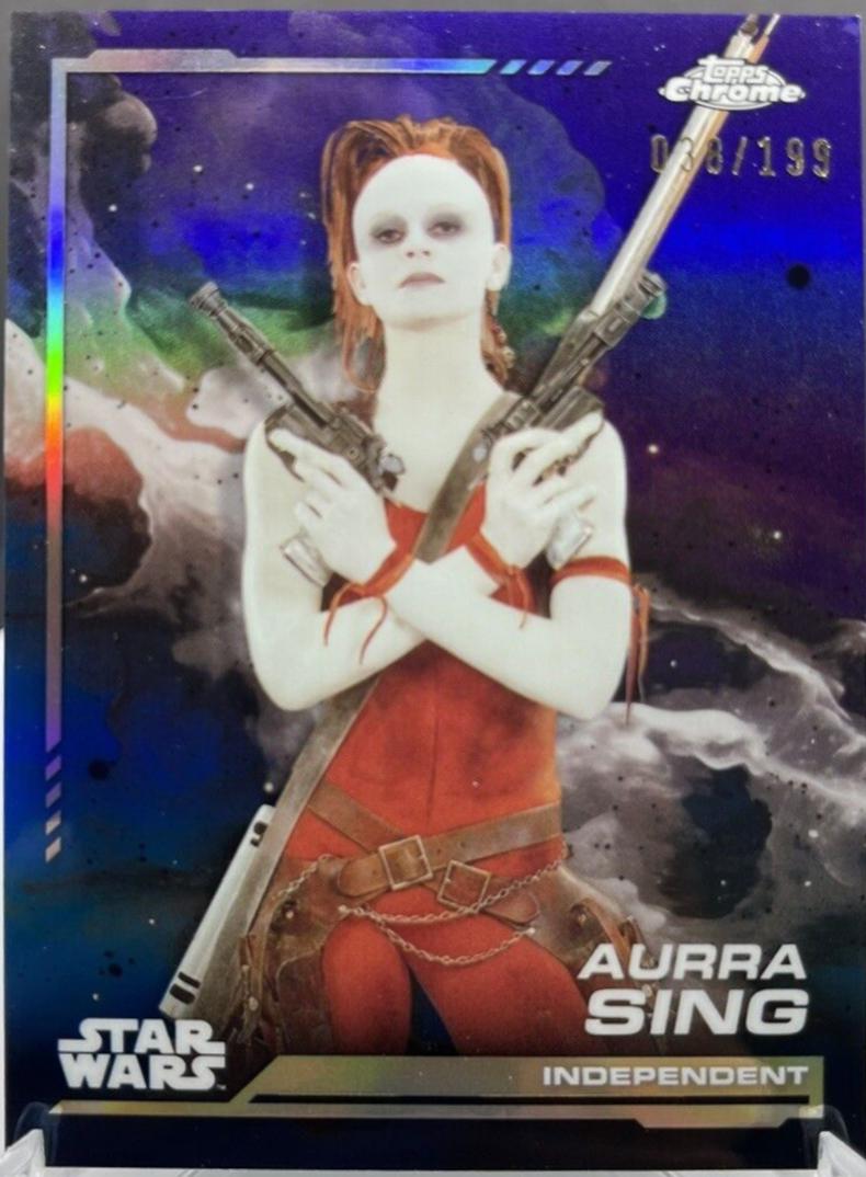 Aurra Sing [Aqua Refractor] 148 Prices Star Wars 2024 Topps Chrome