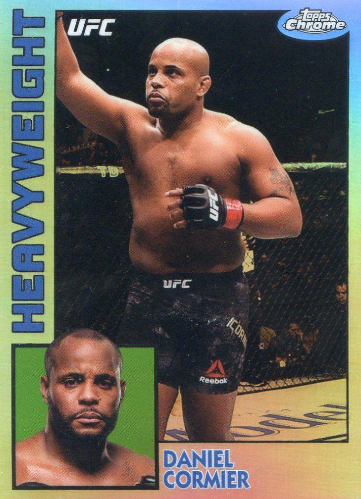 Daniel Cormier #84T-DC Ufc Cards 2019 Topps UFC Chrome 1984