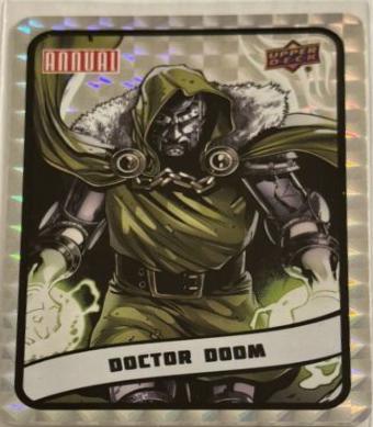 Doctor Doom #B8 Marvel 2023 Upper Deck Annual Backscatters