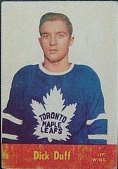 Dick Duff #18 Hockey Cards 1955 Parkhurst Prices