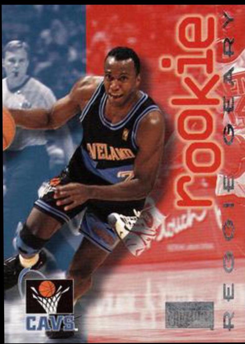 Reggie Geary #212 Basketball Cards 1996 Skybox Premium