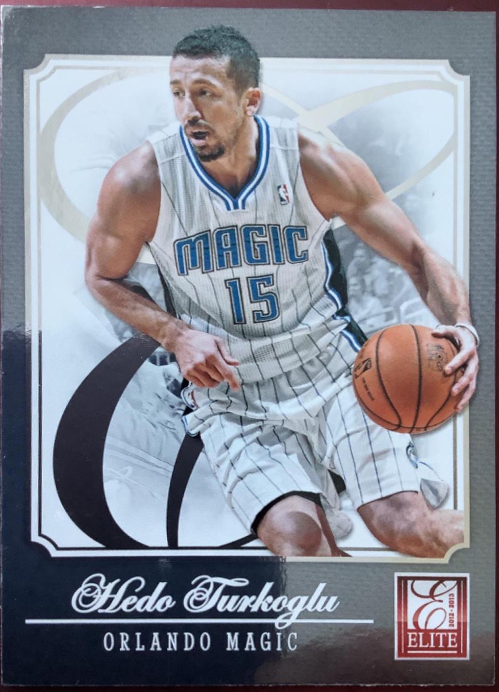 Hedo Turkoglu #27 Basketball Cards 2012 Panini Elite Series