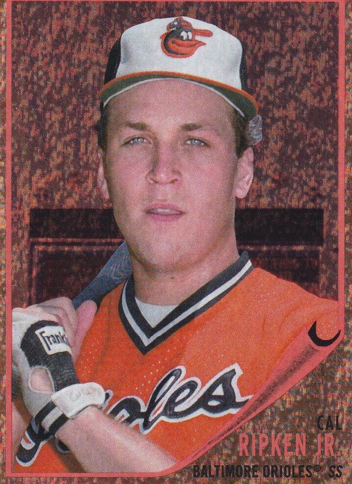 Cal Ripken Jr. [Orange Hot Foil] #95 Baseball Cards 2021 Topps Archives