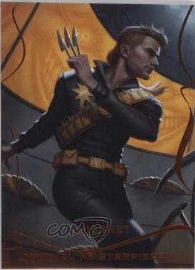 Longshot [Orange Foil] #17 Marvel 2022 Masterpieces