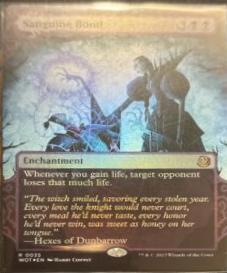 Sanguine Bond [Foil] #35 Magic Wilds of Eldraine Enchanting Tales