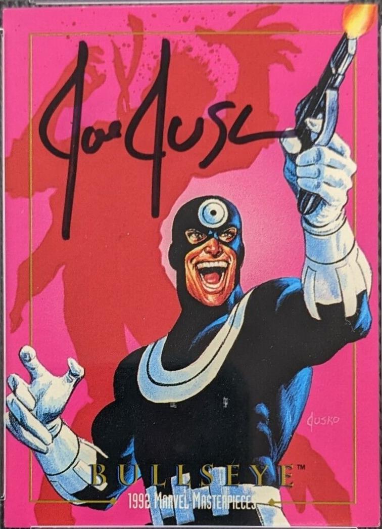 Bullseye [Autograph] #19 Marvel 1992 Masterpieces