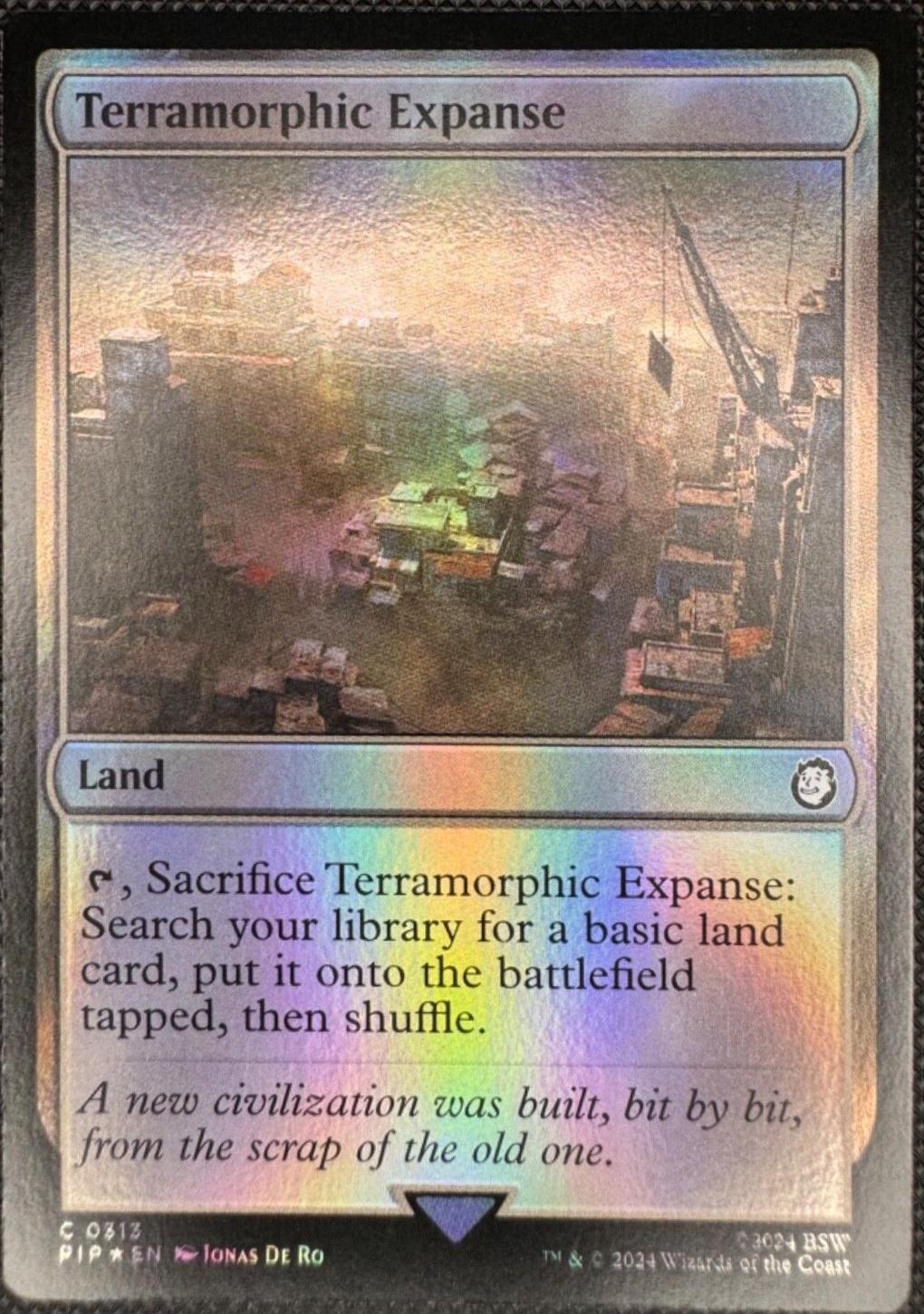 Terramorphic Expanse [Foil] #313 Magic Fallout