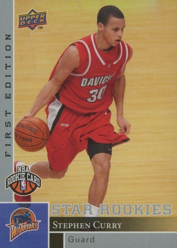 2009/10 upperdeck first edition on sale silver Stephen curry rookie