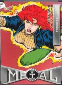 Firestar [Red] #28 Marvel 2021 X-Men Metal Universe