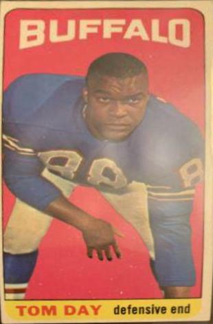 Tom Day #27 Football Cards 1965 Topps