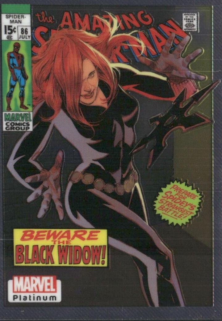 Black Widow #VI11 Marvel 2023 Upper Deck Platinum Cover Variant