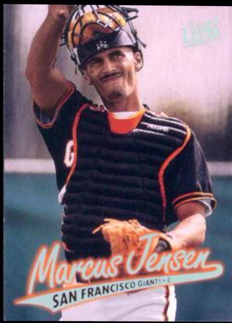 Marcus Jensen #296 Baseball Cards 1997 Ultra