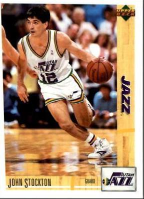 John Stockton #99 Basketball Cards 1991 Upper Deck International