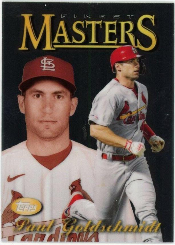 Paul Goldschmidt #97FM-PG Baseball Cards 2021 Topps Finest 1997 Masters