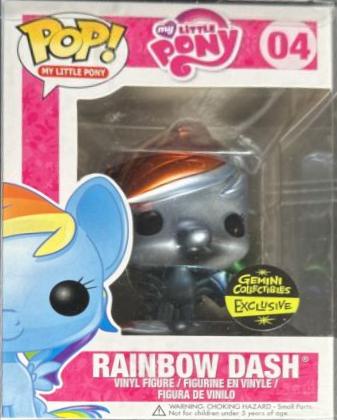 Rainbow Dash [Metallic] #4 Funko POP My Little Pony