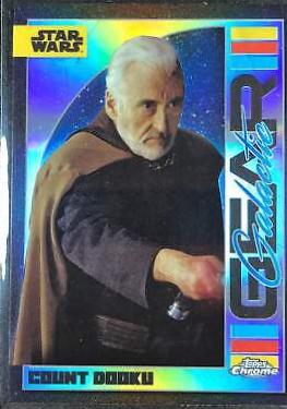 Count Dooku #GG-16 Star Wars 2024 Topps Chrome Galactic Gear