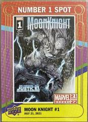 Moon Knight #N1S-4 Marvel 2021 Upper Deck Annual Number 1 Spot Prices