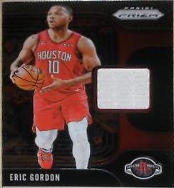 Eric Gordon #EGO Basketball Cards 2019 Panini Prizm Sensational Swatches