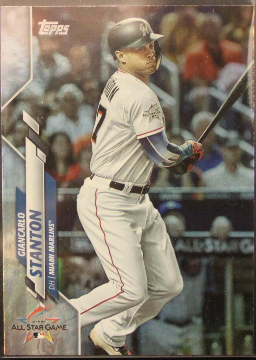 Giancarlo Stanton #U-229 Baseball Cards 2020 Topps Chrome Update Sapphire