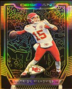 Patrick Mahomes II [Orange] #72 Football Cards 2018 Panini Obsidian