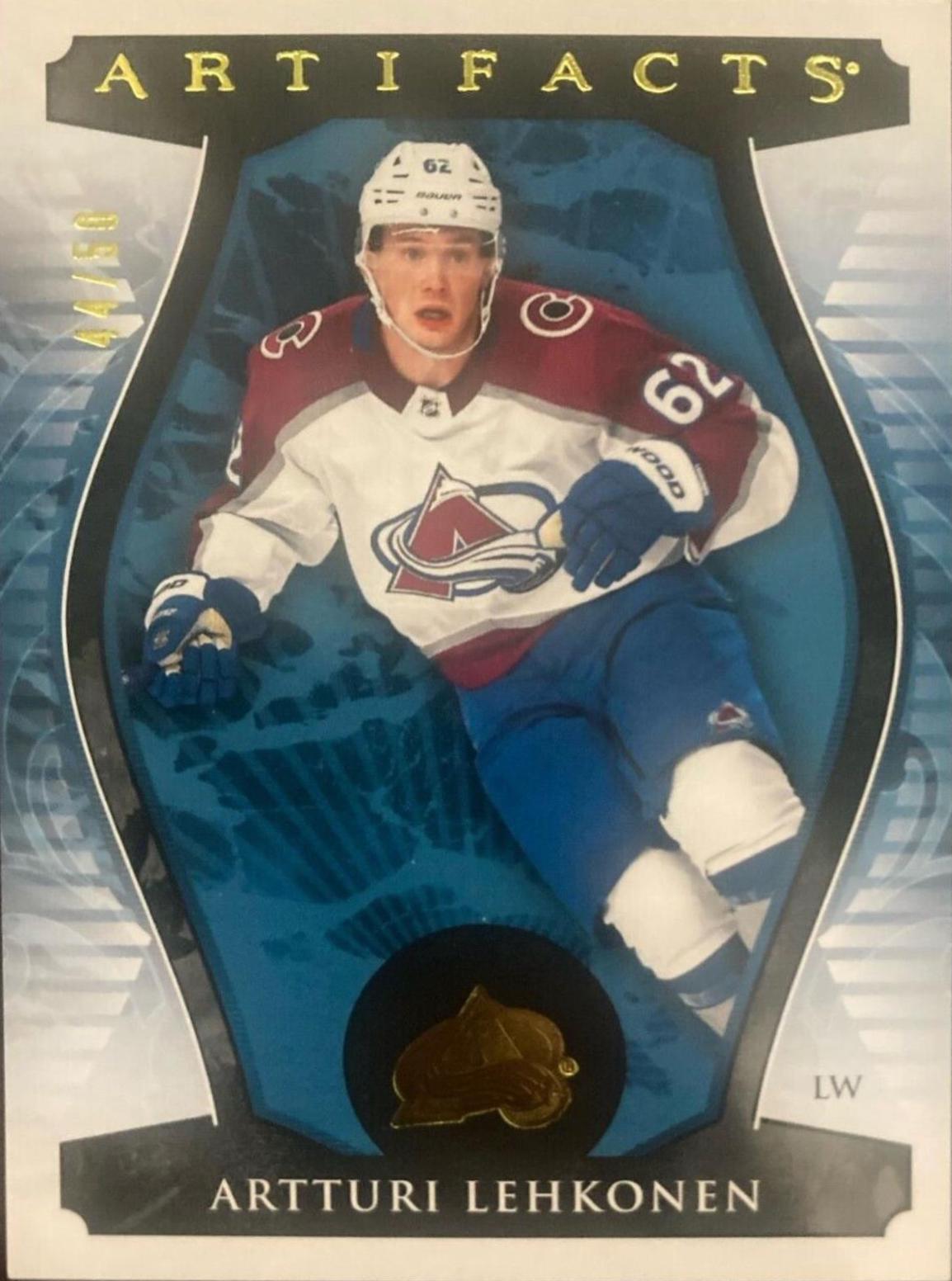 Artturi Lehkonen [Yellow] #2 Hockey Cards 2023 Upper Deck Artifacts