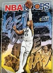 Donovan Mitchell [Winter] #6 Basketball Cards 2019 Panini Hoops Get Out the Way Prices